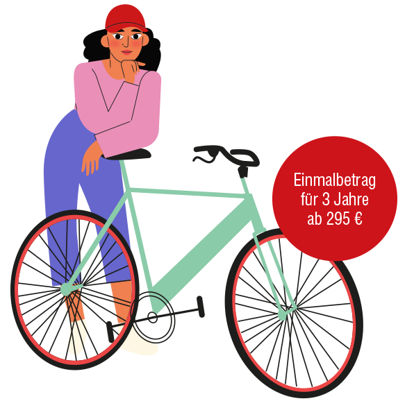 pic_woman Fahrradversicherung